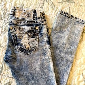Acid Wash Miss Me Jeans